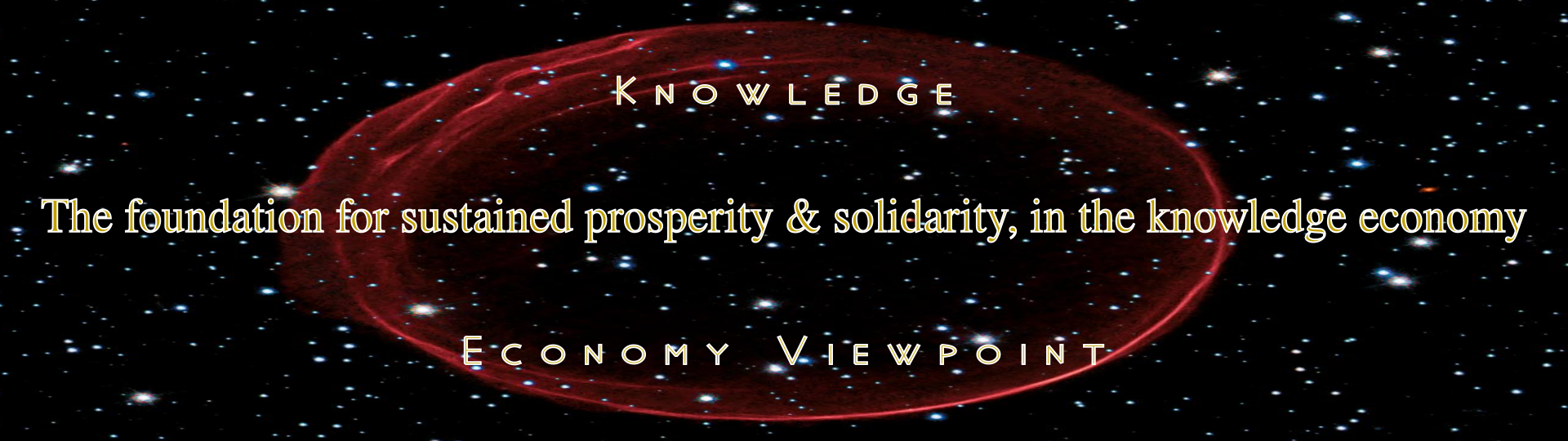 Knowlwdge from an economy viewpoint