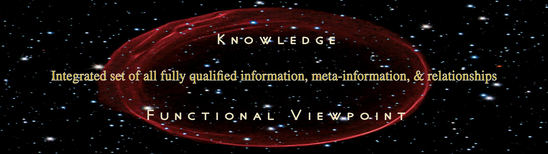 Knowlwdge from a functional viewpoint